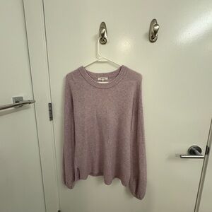 Madewell Lilac Knit Sweater